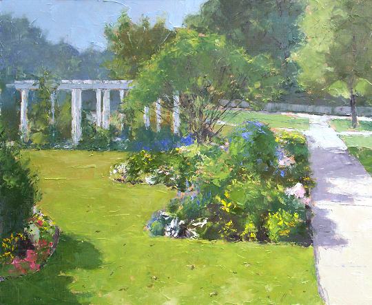 Gardens at Turner Dodge, Morning Effect