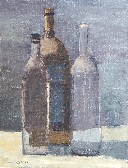 Three Bottles