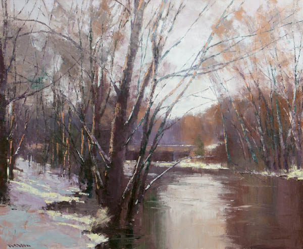 At Delta Mills in Winter (Click to enlarge)