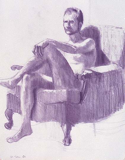 Figure Study (detail)