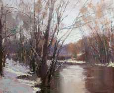 At Delta Mills in Winter