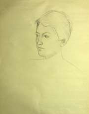 Alex, portrait head